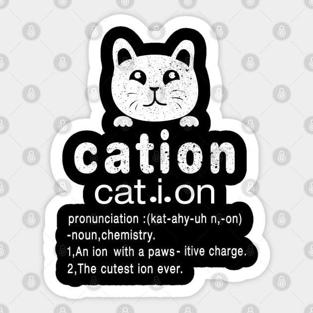 Cation Sticker by CrissWild